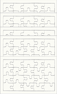 Petit puzzle blanc