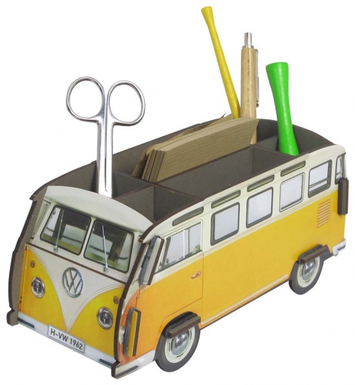 Stiftebox VW Bus gelb