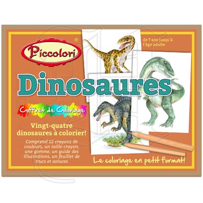 Schachtel von Piccolori Dinosaures