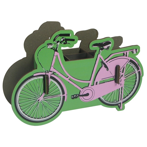 Stiftebox Fahrrad pink