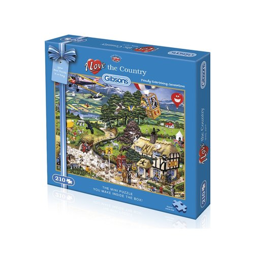 I love the Country Mini Puzzle Schachtel