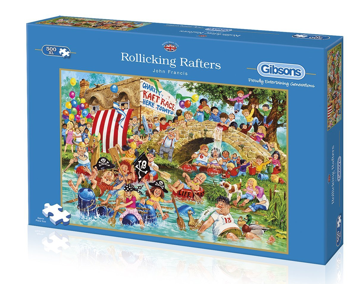 Rollicking Rafters Puzzle SChachtel