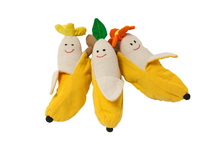 Banana Babies aus Baumwolle