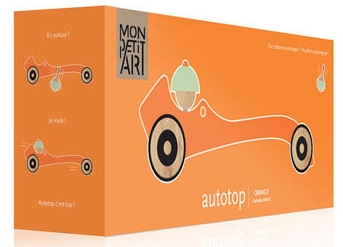 Autotop orange in der Schachtel