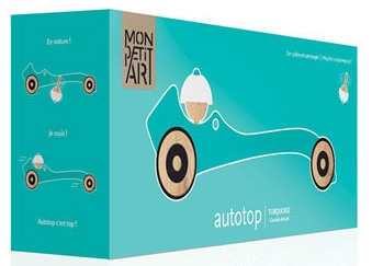 Autotop Türkis in der Schachtel