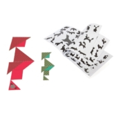 Tangram Duo Floral