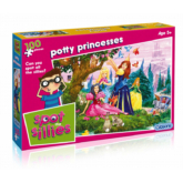 Potty Princesses Puzzle Schachtel