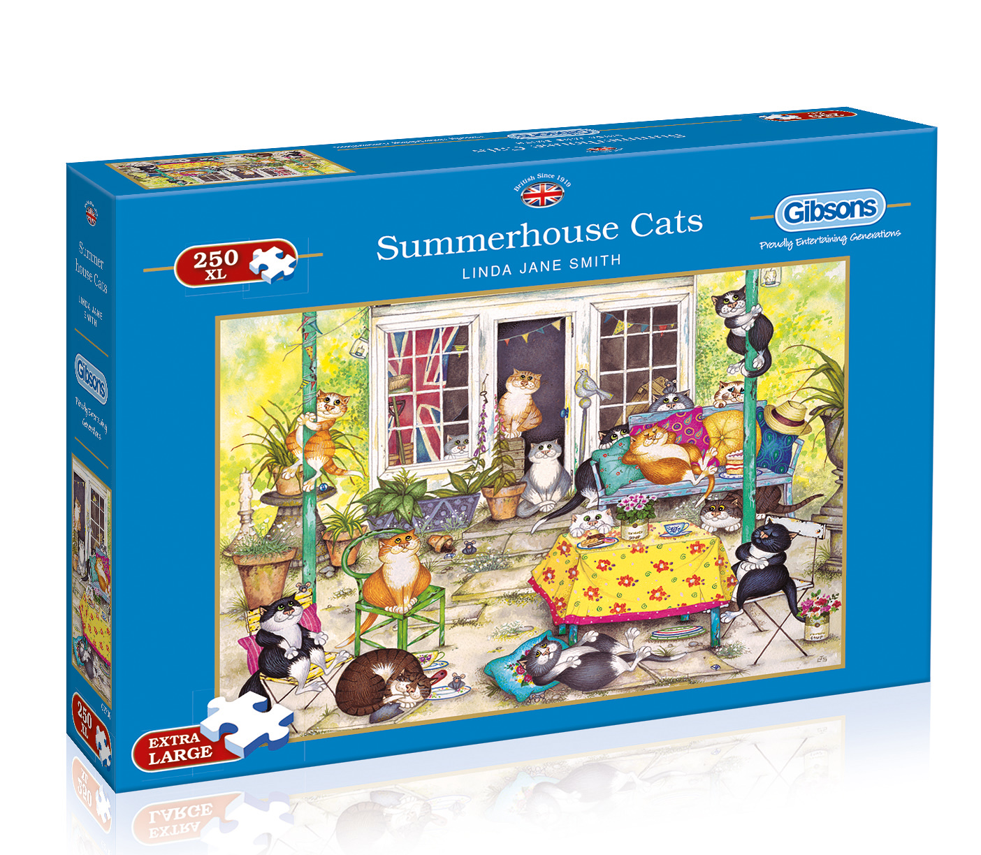 Summerhouse Cats Puzzle Schachtel