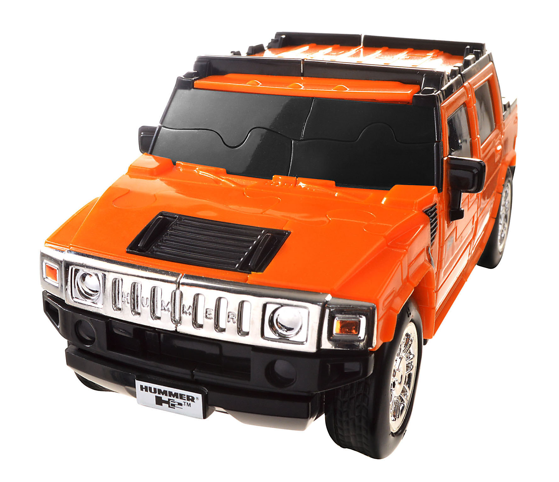 Oranger Hummer als 3D Puzzle