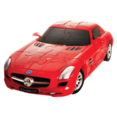 roter AMG Mercedes als 3D Puzzle