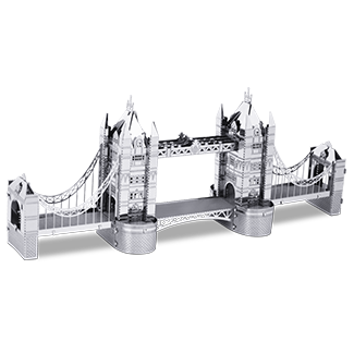 Zusammengebaute London Tower Brücke