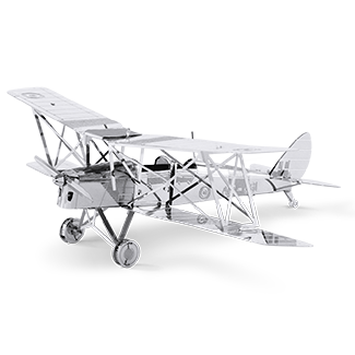 Zusammengebaute DH82 Tiger Moth