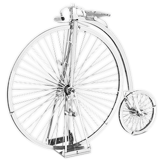 Zusammengebautes Highwheel Bicycle