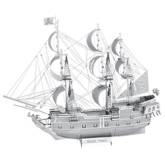 Zusammengebautes Piratenschiff Black Pearl gross