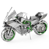 Zusammengebaute Kwasaki Ninja H2R