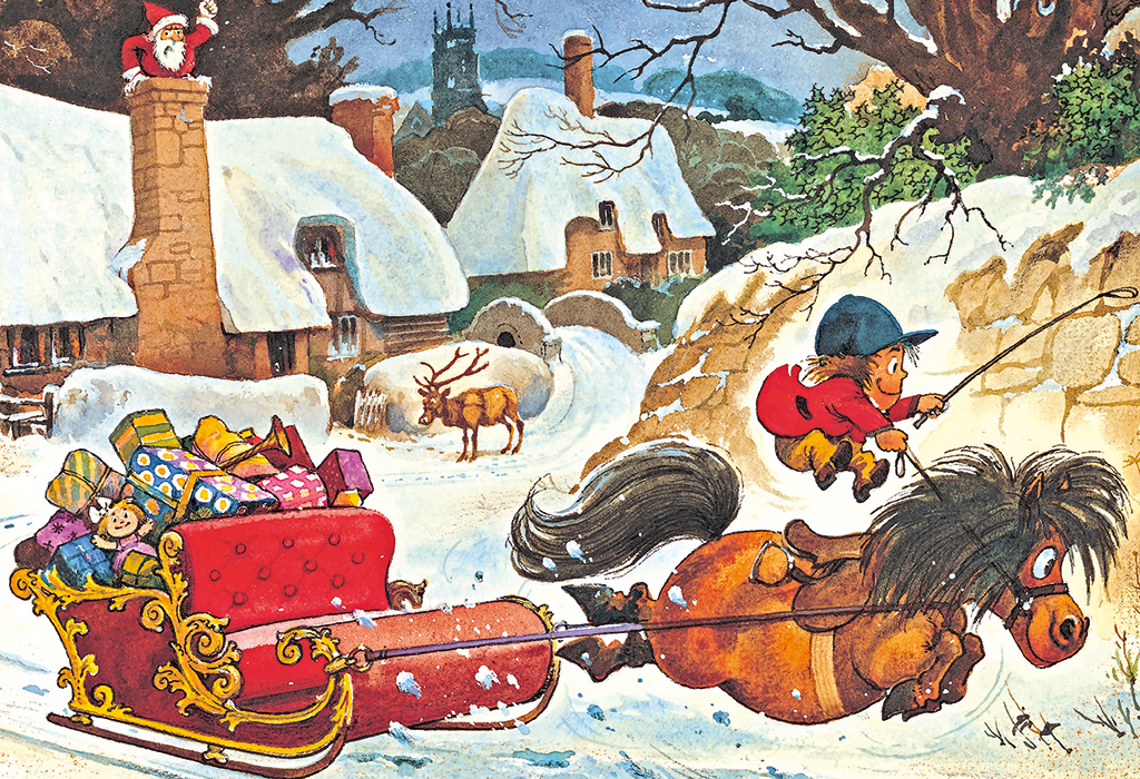 A Thelwell Christmas Puzzle