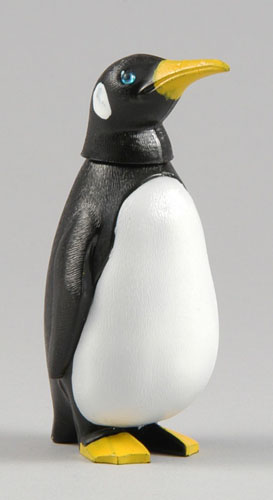 Wackel-Pinguin, bemalt