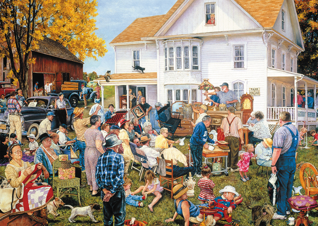 Farmhouse Auction Puzzle