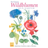 Schachtel der Spielkarten Wildblumen