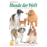 Schachtel der Spielkarten Hunde der Welt