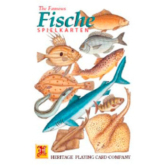 Schachtel der Spielkarten Fische