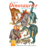 Schachtel der Spielkarten Dinosaurier