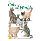 Schachtel von Spielkarten Cats of the World