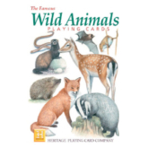 Schachtel von Spielkarten Wild Animals