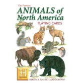 Schachtel von Spielkarten Animals of North America