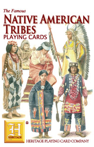 Schachtel von Spielkarten Native American Tribes