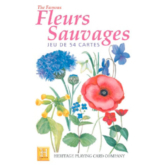 Schachtel von Spielkarten Fleurs Sauvages