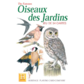 Schachtel von Spielkarten Oiseaux des Jardins