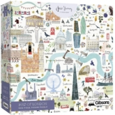 Map of London Puzzle Schachtel