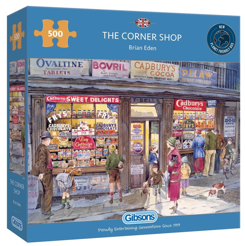 The Corner Shop Puzzle Schachtel