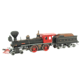 Wild West 4-4-0 Locomotive – Metall Bausatz