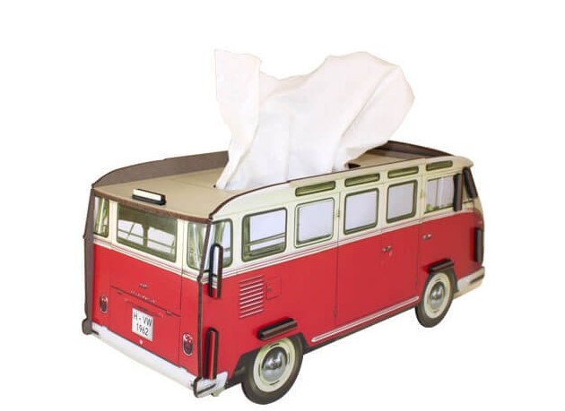 Tissue-Box VW T1 Rot