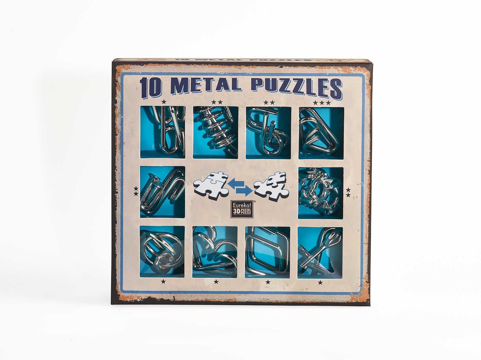 Metall Puzzles – 10er Sets