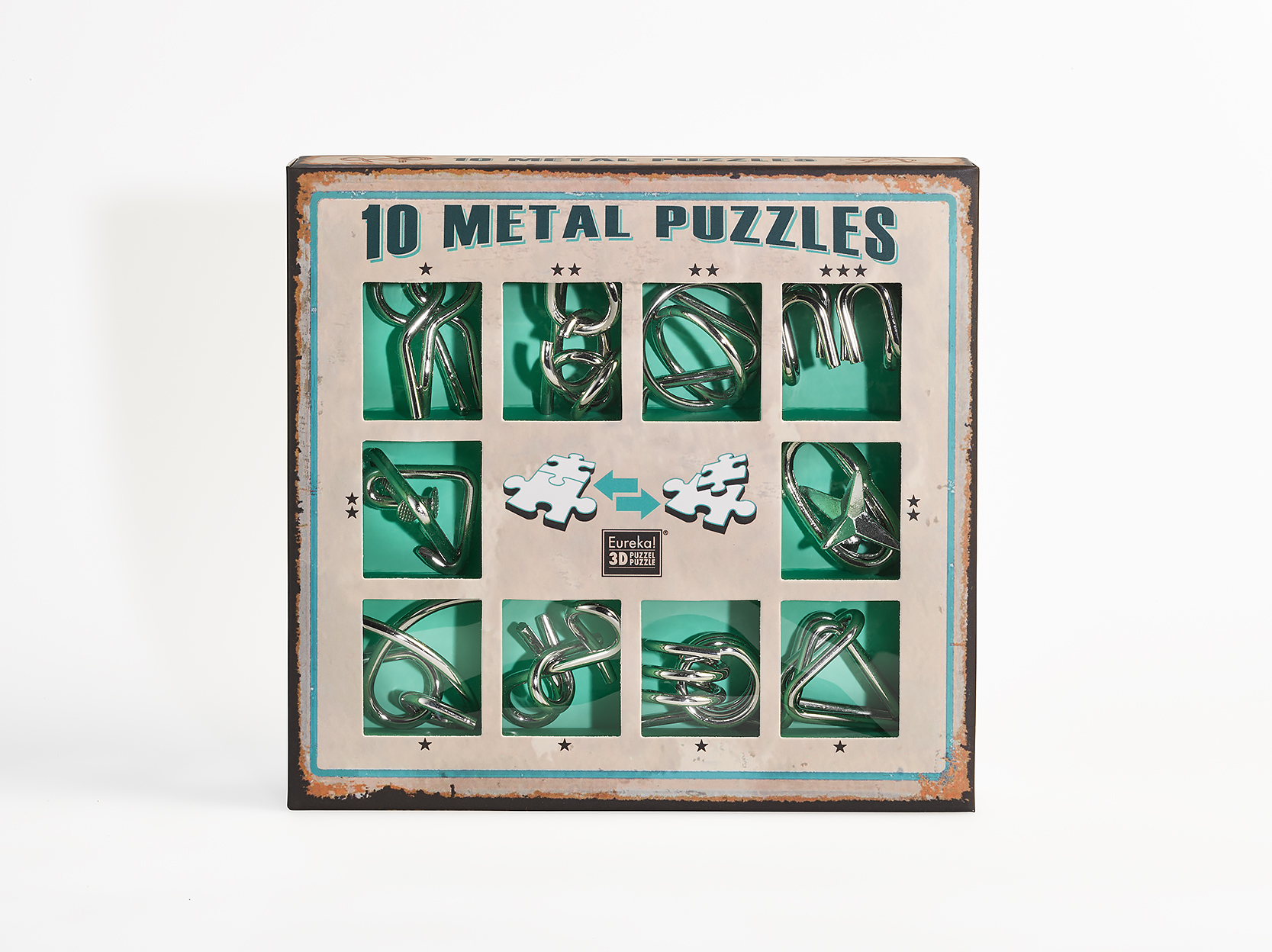 Metall Puzzles – 10er Sets