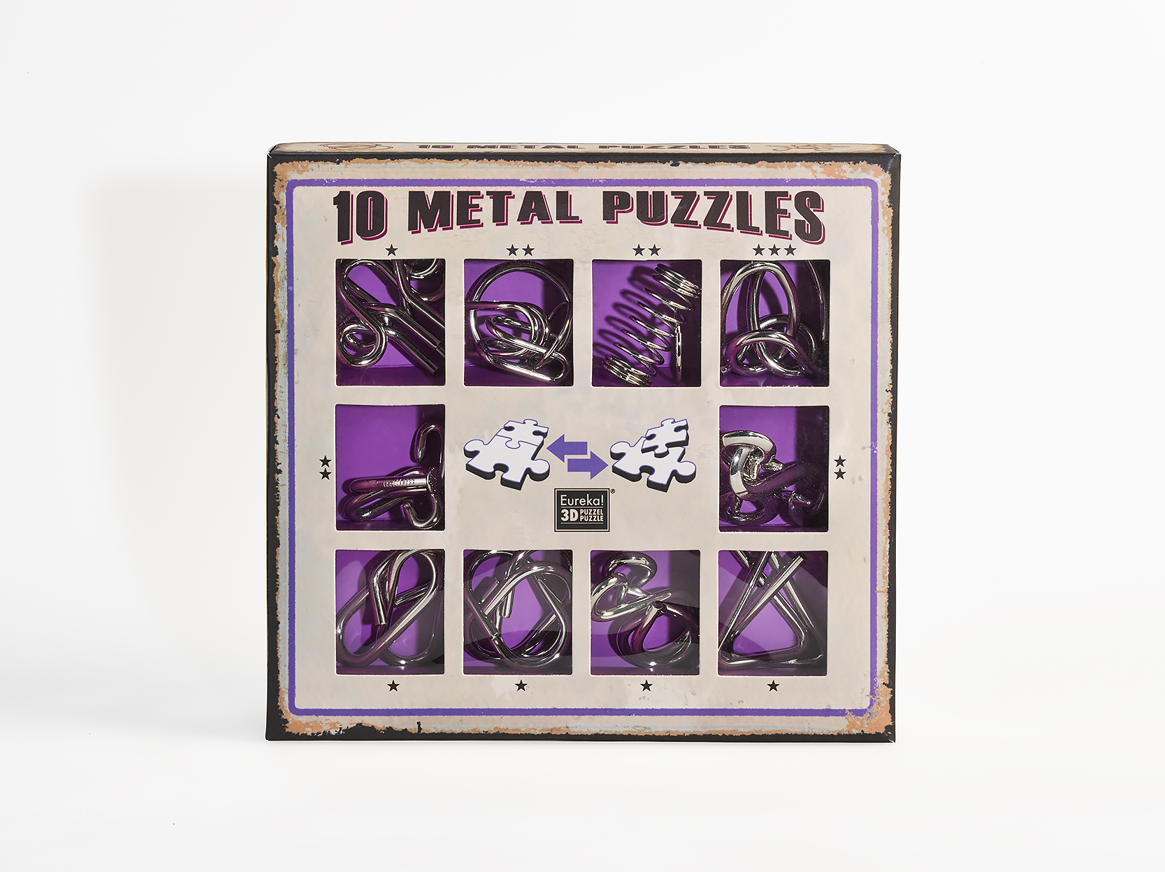 Metall Puzzles – 10er Sets