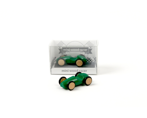 Mini Wood Racer - grün