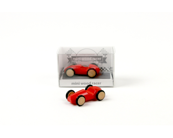 Mini Wood Racer - rot