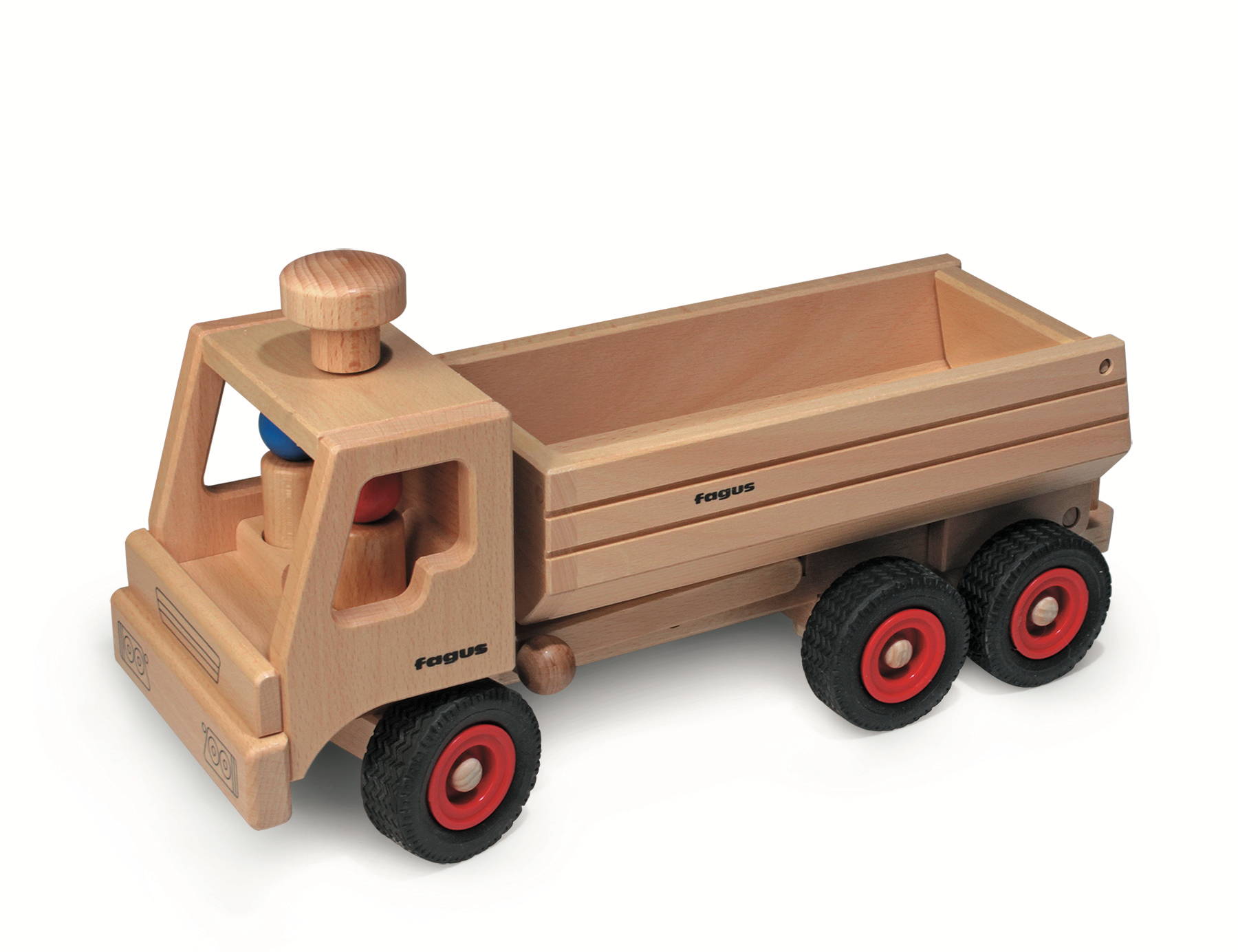 Muldenkipper LKW aus Holz