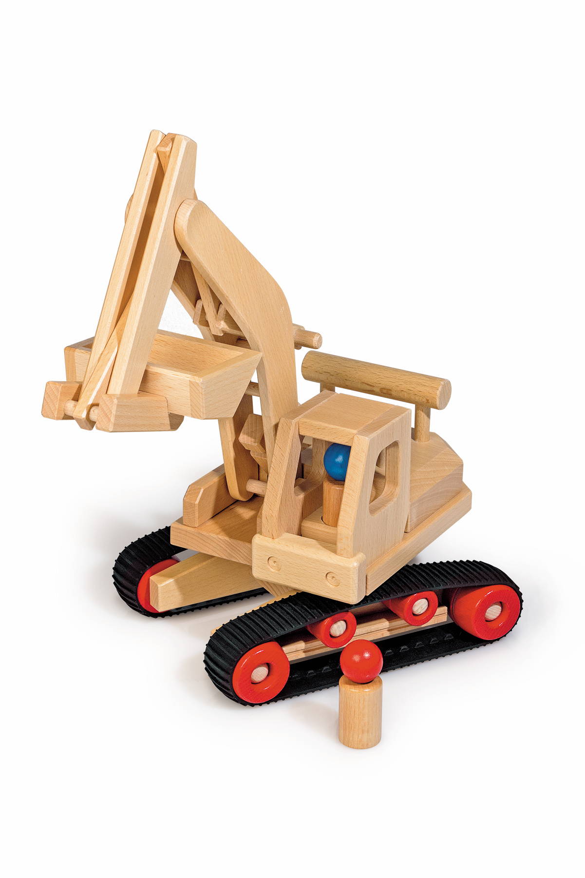 Bagger aus Holz