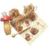 Wooden Knitting Mushroom – Strickliesel