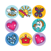 Rainbow Sticker Stamper