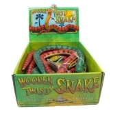 Wooden Twisty Snakes