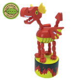 Wooden Dancing Dragon Press-Up