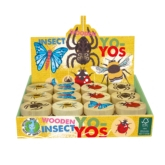 Wooden Insect Yo-Yos