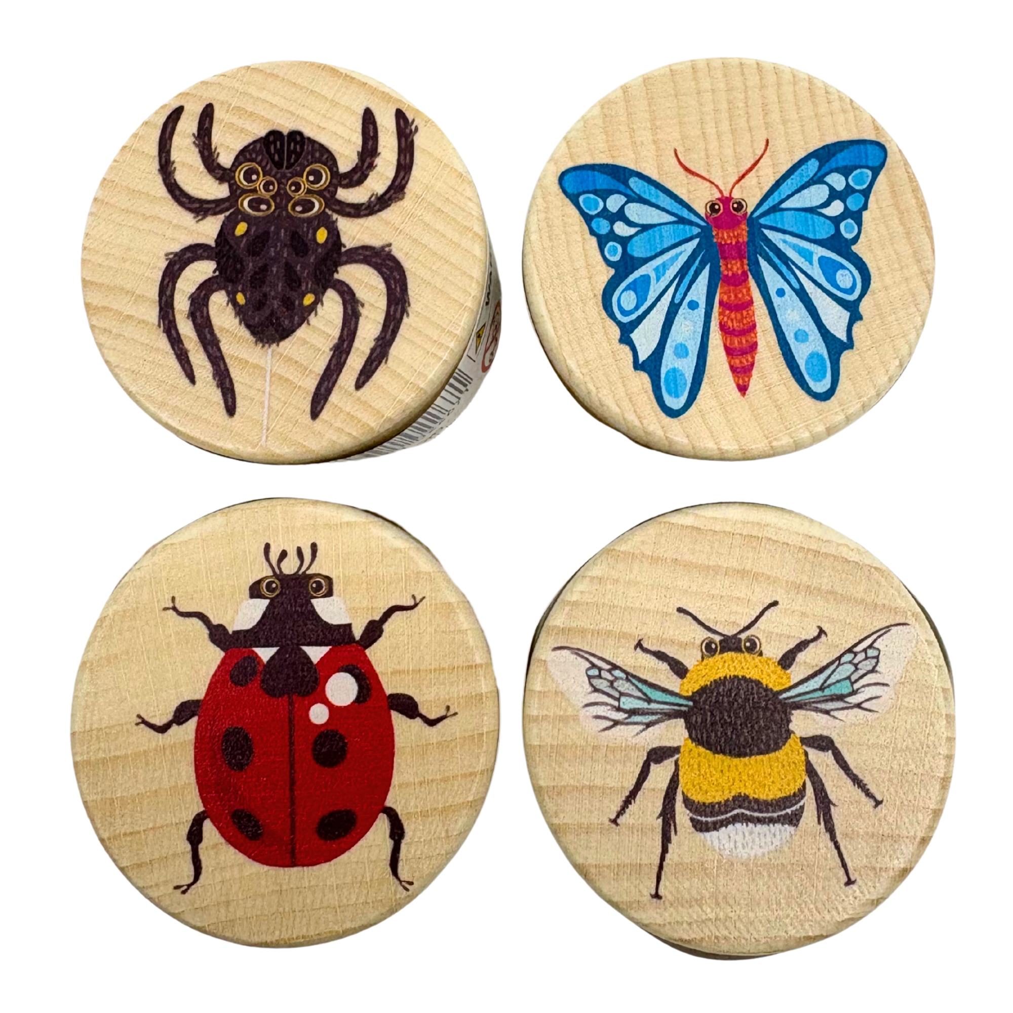 Wooden Insect Yo-Yos