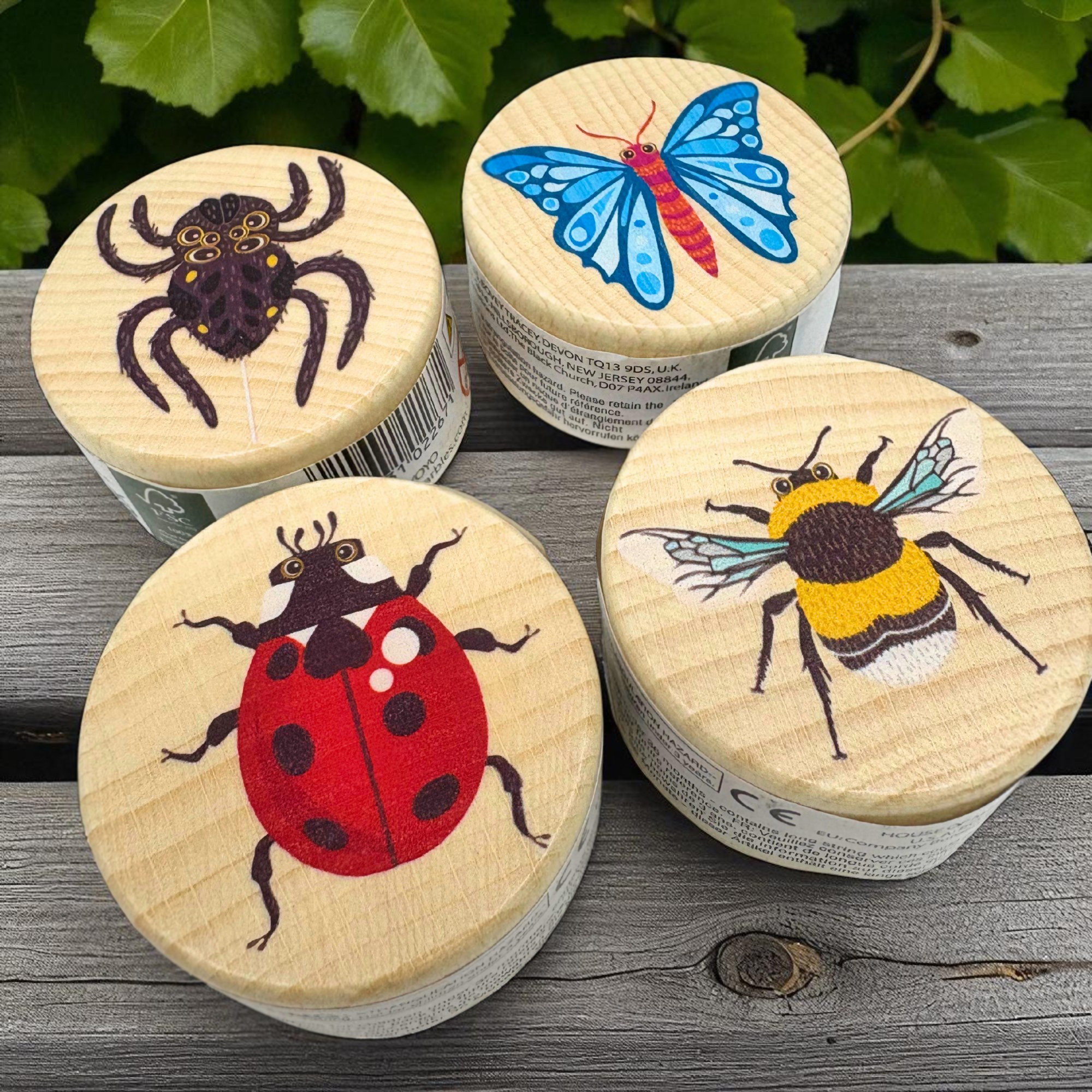 Wooden Insect Yo-Yos